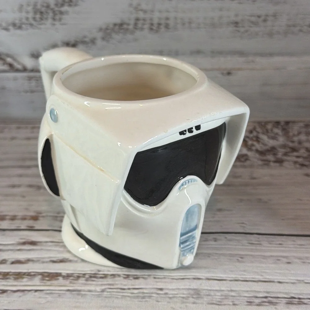 Vintage Star Wars Biker Scout Mug Cup Ceramic Sigma 1983